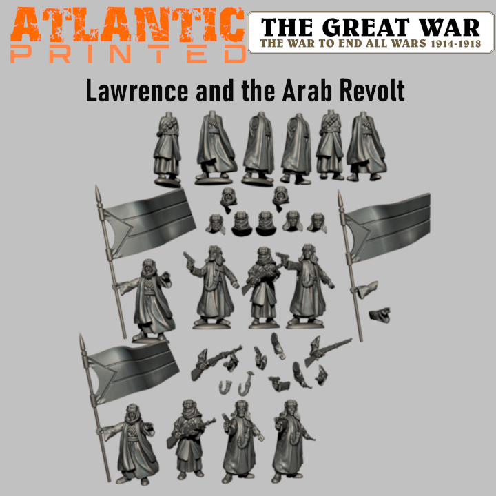 Lawrence and the Arab Revolt - Puddle Bases - Only-Games