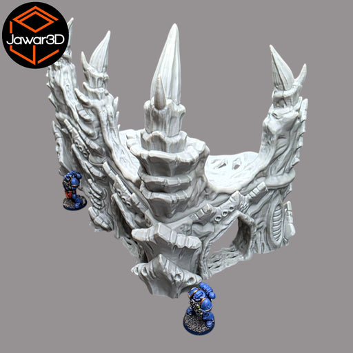Hive Ruins #2 - 28mm Wargaming Scatter Terrain Scenery Tabletop - Only-Games