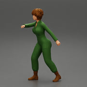 woman mechanic worker in suit standing and holding - Only-Games