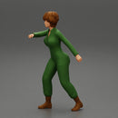 woman mechanic worker in suit standing and holding - Only-Games