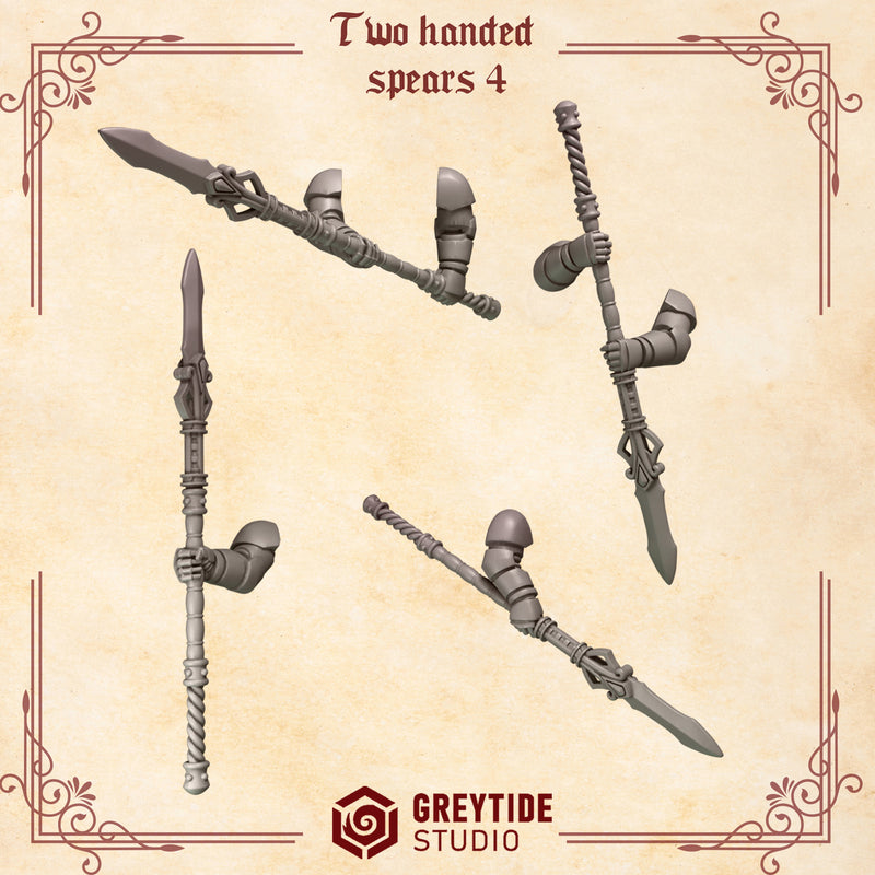 Two Handed Spears 4 CL - Only-Games