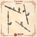 Two Handed Spears 4 CL - Only-Games