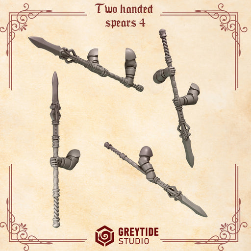 Two Handed Spears 4 CL - Only-Games