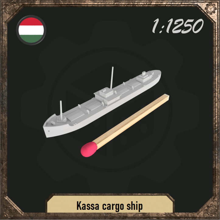 1/1250 Kassa cargo ship