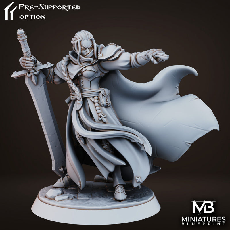 Females Knight Army (8 Models)