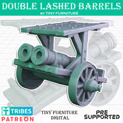 Double Lashed Barrels  (Medieval Artillery) - Only-Games