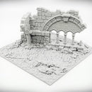 Ruined Temple Wall Tile A - Only-Games