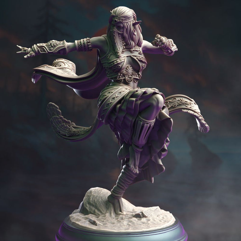 Elf Sun Soul Monk - Cahira - Only-Games