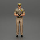 officer holding binoculars - Only-Games