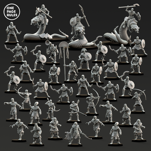 Mummified Undead Army Starter (39 Models) - Only-Games
