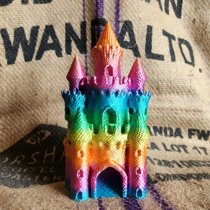 Knitted Dice Tower - Designed by FatesEnd - Only-Games