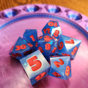 Custom Dice Voucher - Redeem for Handmade Sharp Edge Dice Set in Your Chosen Colours - Only-Games