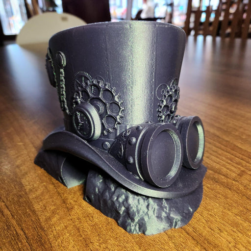 Steampunk Trilby Dice Tower - Designed by FatesEnd - Only-Games