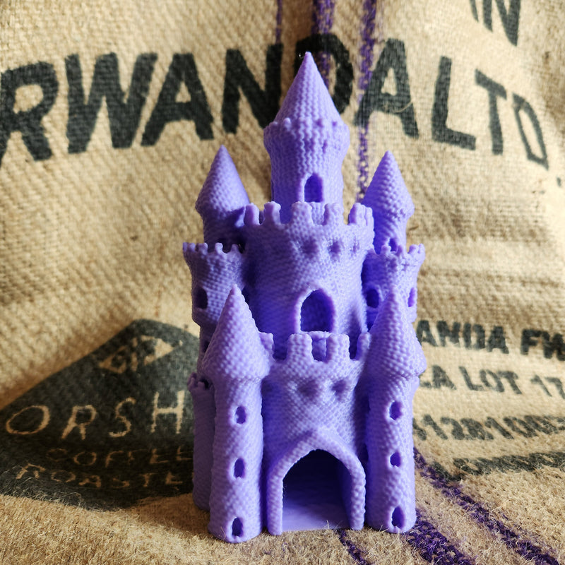 Knitted Dice Tower - Designed by FatesEnd - Only-Games