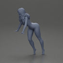 naked Woman Striking a Dynamic Pose - Only-Games