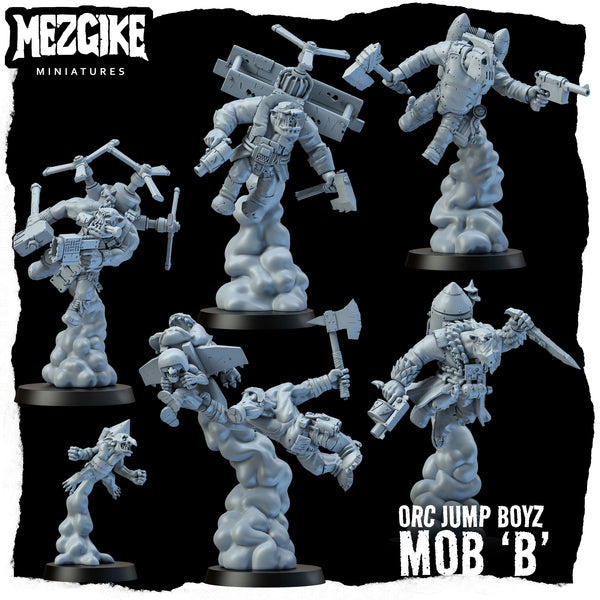 Jump boyz mob B (6 physical miniatures)