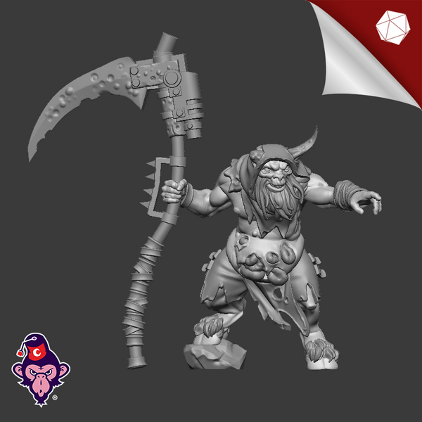 Plague-Herd Beastman : Manreaper (OG) Pre-built - Only-Games