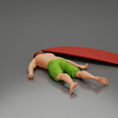 Surfer washed ashore after drowning thrown by the sea - Only-Games