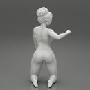 Sexy woman In Bikini Sitting On Her knees - Only-Games