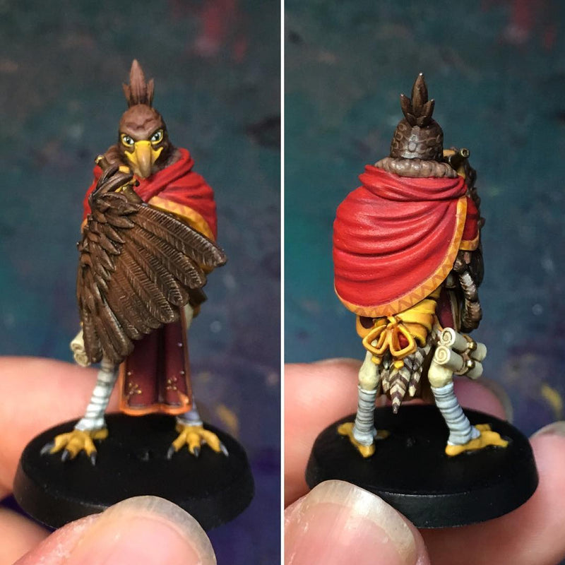 Qillek Ad Khollar - Aaracokra Cleric / Wizard - Only-Games