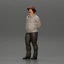 Man in a hat putting hands behind his back ( pablo escobar ) - Only-Games