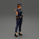 sexy officer police woman posing - Only-Games