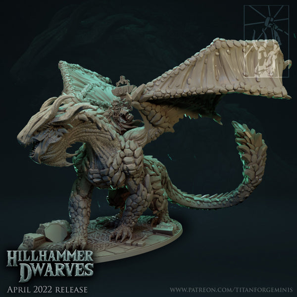 Hillhammer Dwarves Magma Dragon