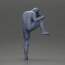 Martial Arts Fighter in Action Pose - Only-Games