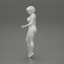 Sexy Girl standing in lingerie bikini - Only-Games