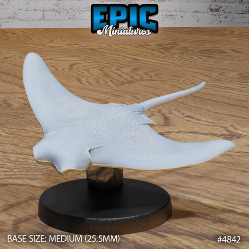 Stingray #4842-#4843 by Epic Miniatures | 28mm Scale D&D Tabletop Miniature - Only-Games