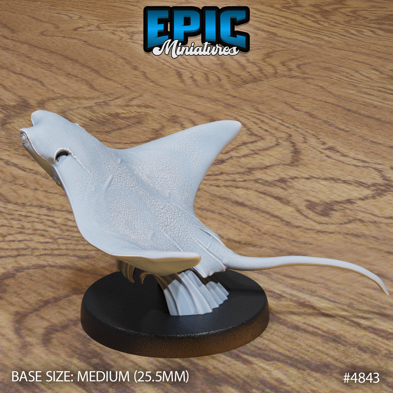 Stingray #4842-#4843 by Epic Miniatures | 28mm Scale D&D Tabletop Miniature - Only-Games