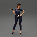 sexy officer police woman posing - Only-Games