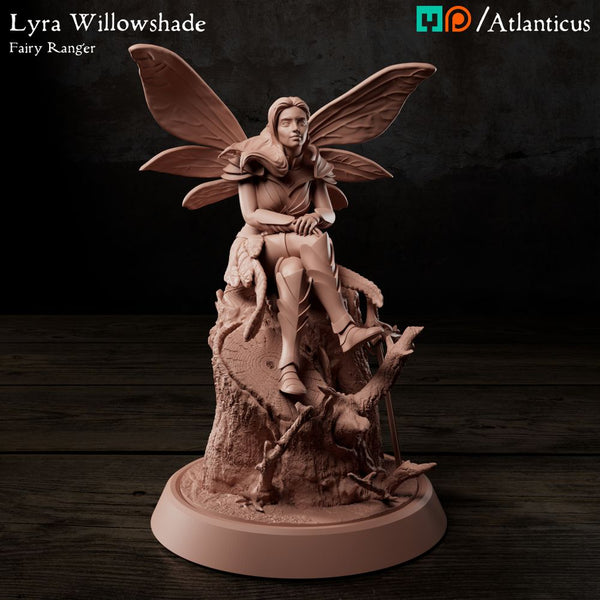 Fairy Ranger - Lyra Willowshade - Sitting