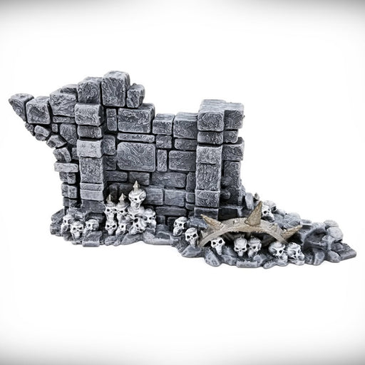 Half Arch Door Wall: Ancient Ruins GRIMDARK Terrain Set - Only-Games