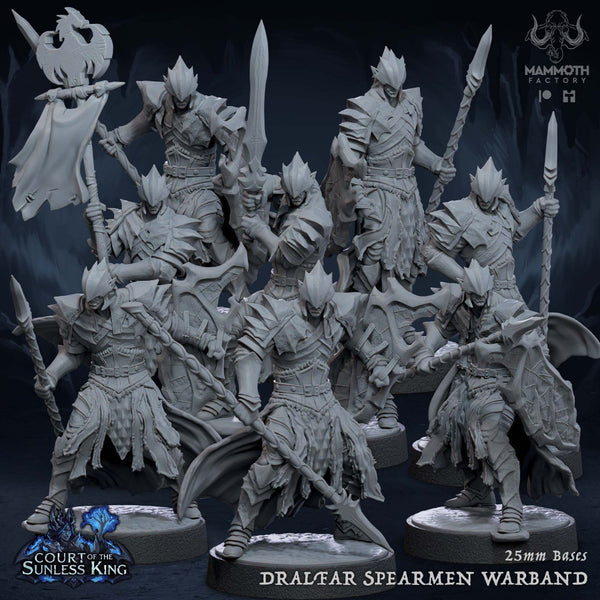 Dralfar Spearman Warband