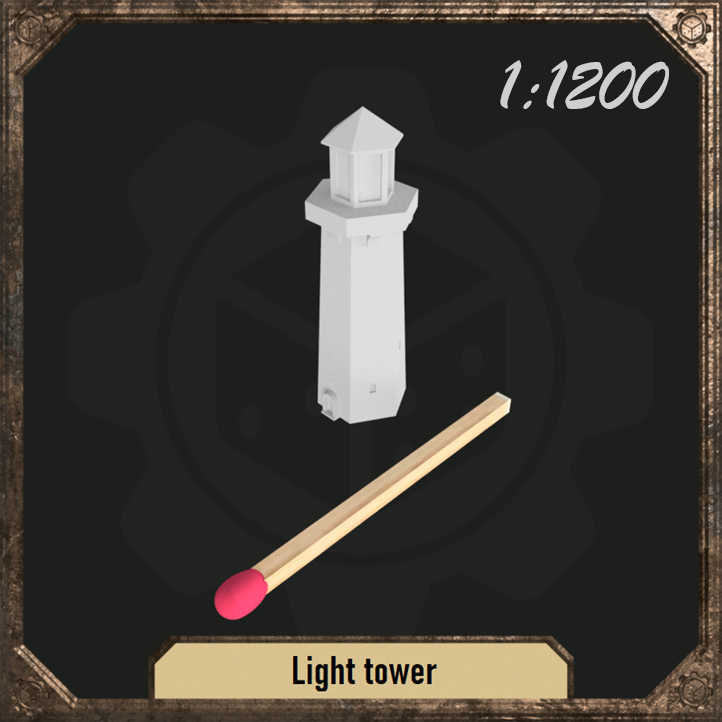 1/1200 Light tower