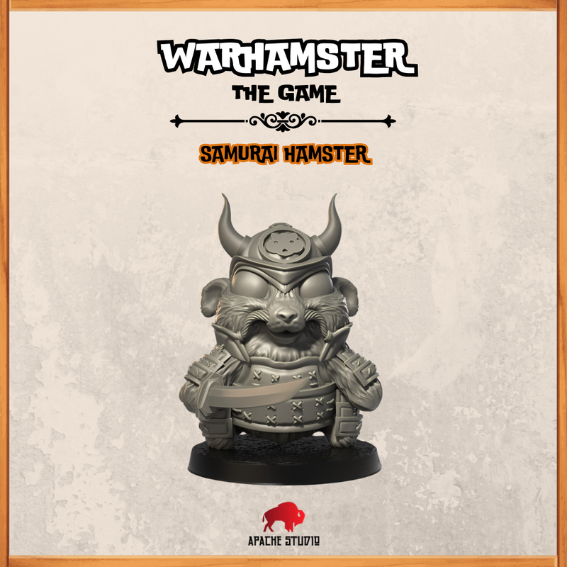 Warhamster The Game: SAMURAI HAMSTER