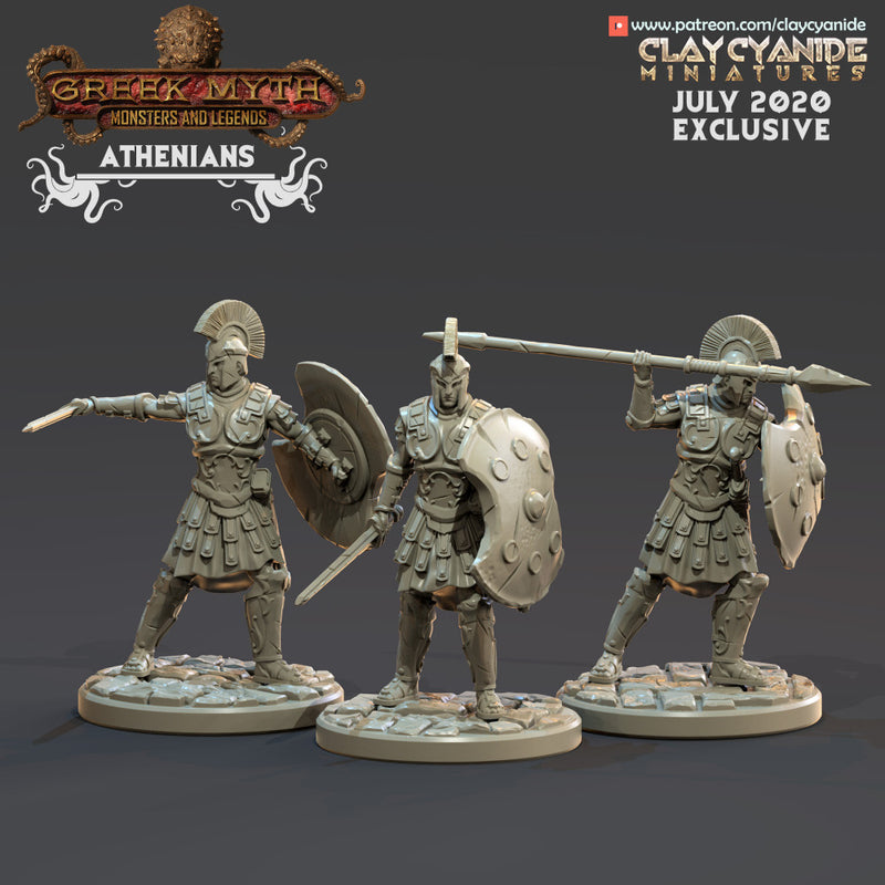 Athenian Soldiers - Only-Games