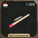 1/1200 PAM-21 river minelayer boat - Only-Games