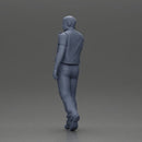 gangster in a head scarf and vest walking - Only-Games