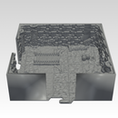 INSTADUNGEON™ Fantasy Expansion B1 - Narrow/Single Spaced - Tiles 1B-5B: gaming terrain tiles compatible with D&D, Pathfinder and more