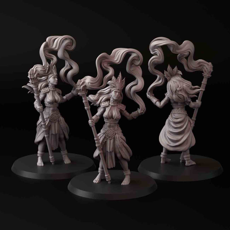 Quqa Amazon: Sorcerers (3 models)