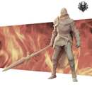 Frenzied Knight - Realsteone - Terrain Wargaming D&D DnD 32mm 40mm 54mm