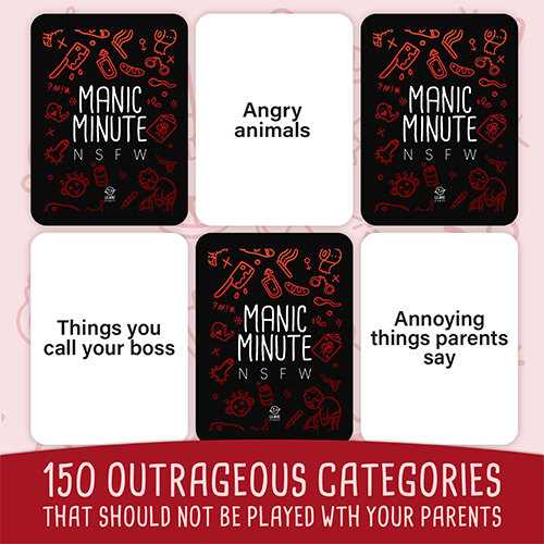 Lujaro Games: Manic Minute - Not Safe For Work Edition - Only-Games