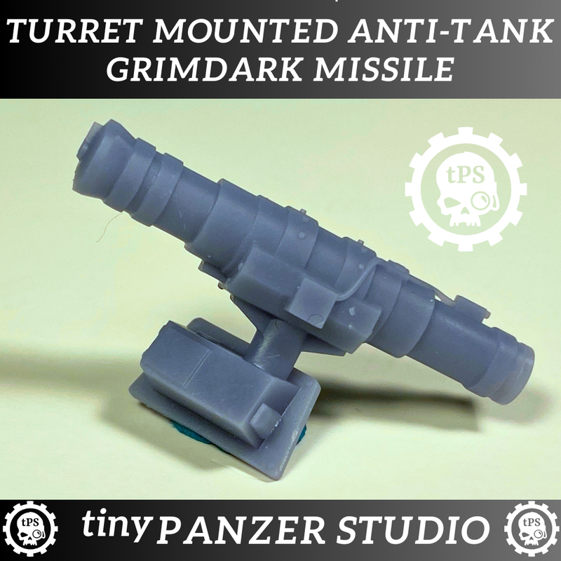 Anti-tank Grimdark Missile (ATGM) for Transport Turrets - Only-Games