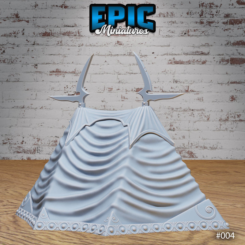 Dark Elf Siege Camp Tent Small - Only-Games