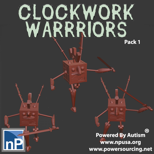 Clockwork Warriors, group 1 - Only-Games