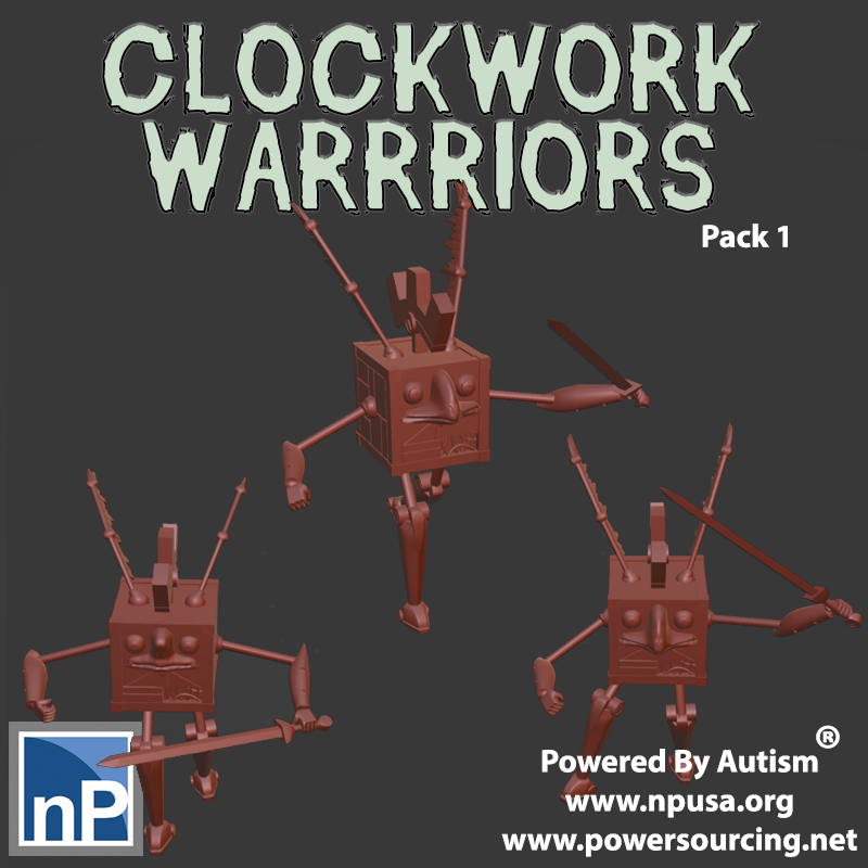 Clockwork Warriors, group 1 - Only-Games