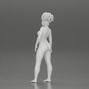 Naked hip-hop black girl wtih curly hair - Only-Games