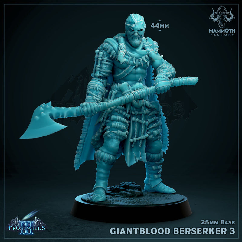 Giantblood Berserker Warband